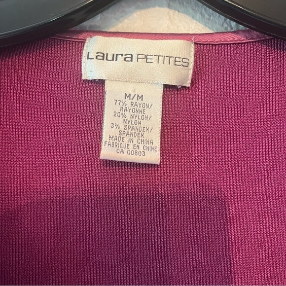 Lauren Ralph Lauren Fuchsia Long-Sleeve Top - Picture 3 of 3